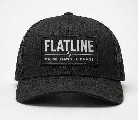 Casquette Flatline Duty avec fente pour couette haute