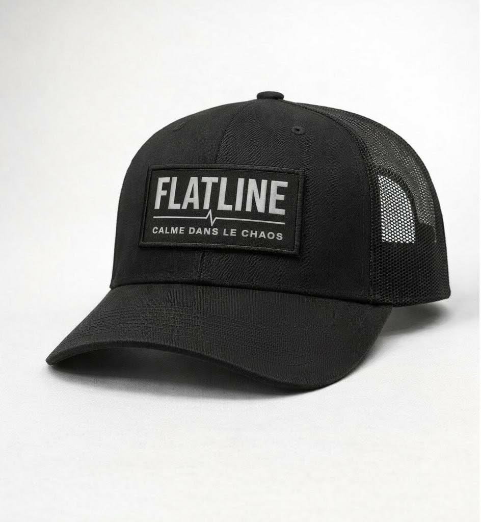 Casquette Flatline Duty avec fente pour couette haute