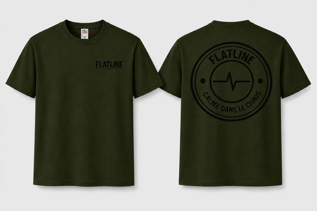 T-Shirt Flatline Original Forest Green